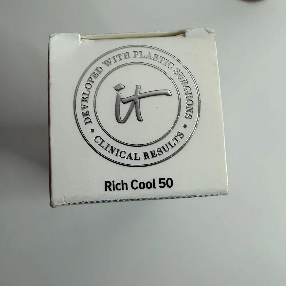 50 Rich Cool IT Cosmetics Your Skin But Better Foundation 1oz